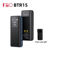 FiiO BTR15 Bluetooth DAC Headphone Amplifier ES9219MQ*2 XU316 MQA 384kHz/32bit DSD256 3.5MM 4.4MM Balanced Output