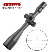 T-EAGLE MR6-24X50SF FFP Hunting Rifle Scope Side Parallax Riflescope First Focus Plane adjustment Rifle Sight Sniper Scope