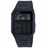 【CASIO 卡西歐】風潮 計算機樹脂腕錶/黑(CA-53WF-1B)