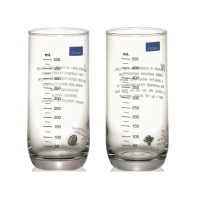 【Ocean】刻度杯 625ml 玻璃杯 6入組(刻度杯)