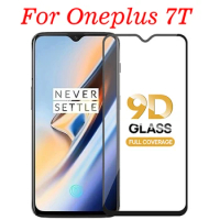 3PCS Full Glue 3D Tempered Glass For Oneplus 7T Screen Protectors For Oneplus 7T 7 T Protective film