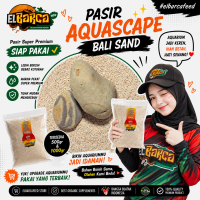 BALI SAND pasir bali Aquarium Aquascape premium warna pekat siap pakai IN OUT auto bening ikan hias