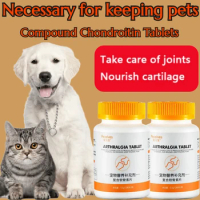 Pet Nutrition Supplement Glucosamine Chondroitin 180 Tablets Puppies Middle-aged and Elderly Dogs and Cat Supplements