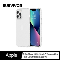 強強滾p-Griffin iPhone 13 Pro Max 6.7＂Survivor Clear軍規1.8米防摔保護殼