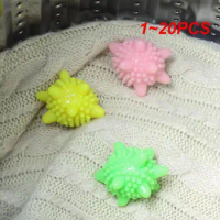 1~20PCS Laundry Balls Soften Clean Washing Machine Dryer Anti Winding Laundry Washing Tumble Balls Helper Clothes Softener