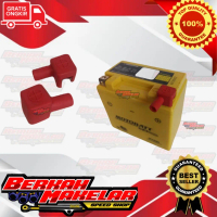 KARET SKUN KABEL AKI ACCU MERAH / PLUS (+) Harga Per 1 biji - SCUUN KARET CABLE AKI