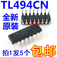 Chip điều khiển chế độ cắm trực tiếp TL494 TL494CN DIP16, thương hiệu mới và chính hãng, Bộ 10 cái