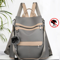 3 In 1 High Quality Anti-theft Backpack Women Waterproof Oxford Shoulder Bags School Bags for Teenager Girls Rucksack Travel Bag