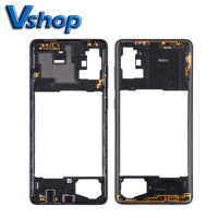Mobile Phone Replacement Parts Middle Frame Bezel Plate for Samsung Galaxy A71 Repair Parts