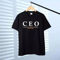 Kaos Tshirt Baju Murah Combed 30 Distro CEO Chief Executive Officer Everything sablon bordir polos c