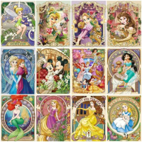 Disney Cartoon Full Round Drill Diamond Mosaic Mickey Mouse Diamond Painting Princess Embroidery Rapunzel Children's Room Decor
