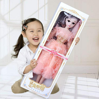 芭比娃娃60厘米會說話芭比娃娃套裝智能女孩公主玩具洋娃娃超大生日禮物 全館免運