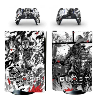Ghost of Tsushima PS5 Standard Disc Skin Sticker Decal Cover for PlayStation 5 Console &amp; Controller PS5 Disk Skin Sticker Vinyl