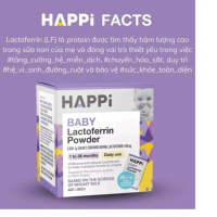 GMM - TPBS (HAPII) Tăng đề kháng Lactoferrin Powder cho bé (hộp 28 gói x 1gr) - Hàng Úc