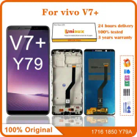 5.99" Original LCD For Vivo Y79 V7 Plus LCD 1716 1850 Y79A Display Touch Screen Digitizer Assembly Replacement Pantalla