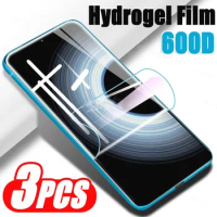 3PCS Hydrogel Film For Xiaomi Poco F5 F4 F3 GT X5 X4 X3 NFC M3 M4 Pro 5G Gel Film Screen Protectors For Mi C40 M5S