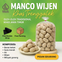 makanan ringan mancho camilan khas trenggalek 500g FREE BUBBLE WRAP Food Ketan Snack