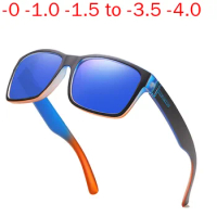 Sports Tr90 Frame Mirror Myopia Polarized Sunglasses Prescription Sun Glasses Custom Made Minus Prescription Lens -1 To -6 NX
