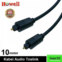 Recommended Howell Kabel Audio Fiber Optic / Toslink 10M - Optical Cable