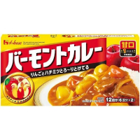 HOUSE好侍 日本佛蒙特咖哩磚 甘口 230gX2(蘋果+蜂蜜少辣12磚/盒) 【平行進口】【日版】賞味期限:2026年12月