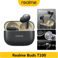 Original realme Buds T300 True Wireless Earphone 30dB Active Noise Cancelling Bluetooth 5.3 TWS Earphone 40 Hours Battery Life