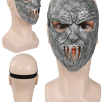 Mick Cosplay Mask Fantasy Costume Accessories Slip Cosplay Knot Disguise Latex Helmet Masquerade Women Men Halloween Suits Prop