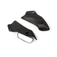 สปอยเลอร์ด้านข้างแบบปรับได้สำหรับรถจักรยานยนต์ฮอนด้า CBR650R XMAX300 CBR1000RR ทั่วไปพร้อมกระจก CBR6