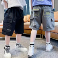 Boys Shorts Korean Children'S Kids 2024 High Quality Children'S Boys Clothes 6yrs To 12yrs