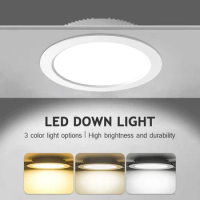 Ultra Thin Recesssed Downlight Led 5W 7W 9W LED Downlight 12W 18W Ceiling Lamps 220V 110V Cob Led Spot Lights Ceiling Fixtures
