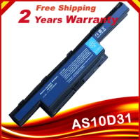 New AS10D41 AS10D51AS10D61 AS10D71 AS10D73 AS10D75 Laptop battery For Acer TravelMate 4370 4370G 4740 4740G 4740T 8573T 4740TG