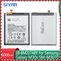 SIYAA EB-BM207ABY Battery For Samsung Galaxy M30s SM-M3070 M3070 M31 M215 M30S M31 M315F M307 M21 F41 M21S M20S Phone Batteria