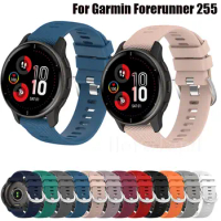 Silicone 18mm 20mm 22mm Watchband For Garmin Forerunner 255S 255 Vivoactive 3 4S Strap Wristband For For Garmin Venu 2 Plus Band
