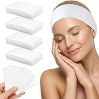 Headbands for Spa & Facials – 48pcs White Spa Headbands for Women Professional Headband for Facials 