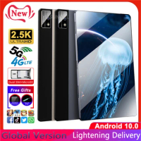 Multi-Language Dock tablet Android 10.0 4G LTE phone call 5G WIFI 128GB Storage 1920*1200 IPS 10 inch Google Play планшет+Gifts
