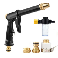 High Pressure Sprinkler Water Gun Car Washers Water Gun Hose Nozzle Foam Lance Automobiles Cleaning Tool