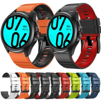 For TicWatch Pro 5 Strap Sports Silicone Replacement Wristband Bracelet For TicWatch Pro 5 Smart Watch Band Correa Accessories