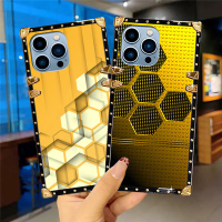 Sarung Telefon Corak Sarang Lebah, untuk Itel S18, S16, S17, P40, P38, P37 Pro, P36, P17 Pro, Vision