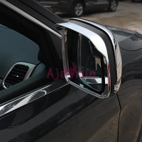 Chrome Car Styling Door Mirror Rain Trim Overlay Panel Garnish 2014 2015 2016 2017 For Nissan X-trail Xtrail Accessories