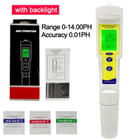 Laboratory PH meter urine pH tester Aquarium Swimming Pool Water Cosmetics Antifreeze PH Measuring Instrument PH Test Pen