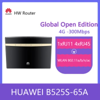 Unlocked Huawei B525 B525S-65a 4G LTE CPE router v11 version PK e5186 e5786 b618s b715s-23c