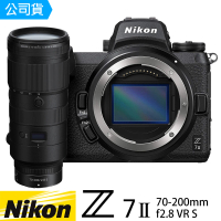 【Nikon 尼康】Z7 II 單機身+Z 70-200mm f2.8(總代理公司貨)