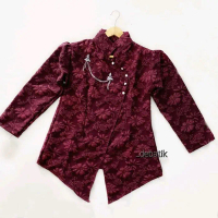 Debatik - Atasan Kebaya Janggan Premium Fukuro 3D Bross Payet Baju Kondangan Wisuda Pesta Kekinian M