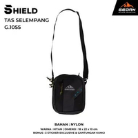 GEORN – SHIELD – Tas Selempang Sling Bag Pria Wanita Bahan Nylon Ringan Multifungsi