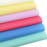 Transparent Leather See Through PVC Pastel Colors JELLY Sheets For Bags Shoes Bows DIY Craft Sheets Mini Rolls W020