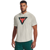 【UNDER ARMOUR】UA 男 Pjt Rock Terry 連帽短袖套頭衫