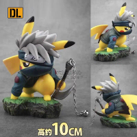 Đồ Trang Trí Bộ Dụng Cụ Nhà Để Xe, Pikachu Cos Và Kakashi, Búp Bê Hoạt Hình Kakashi Gỗ Cờ Và Kakashi