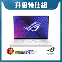 ASUS GA403WM 14吋3K特仕電競筆電 (AMD AI 9 HX 370/32G/RTX5060/4TB/3K/120Hz/W11/鉑月銀/ROG Zephyrus G14)
