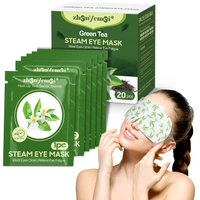 20 Pack Self Heating Eye Mask6A Silk Cotton Material Steam Eye Mask Self Heated Warm Compress For Fa
