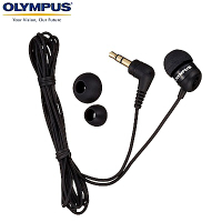 奧林巴斯Olympus隱藏耳塞式麥克風電話錄音麥克風TP8(電容式;線長1.5公尺)偽耳機適狗仔偽裝跟監聽徵信搜證蒐證Telephone Recording Device