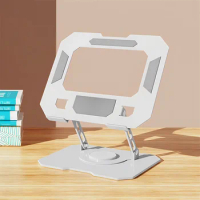 Rotating Foldable Laptop Stand Aluminum Alloy Waterproof Laptop Stand Phone Board Stand Computer Accessories